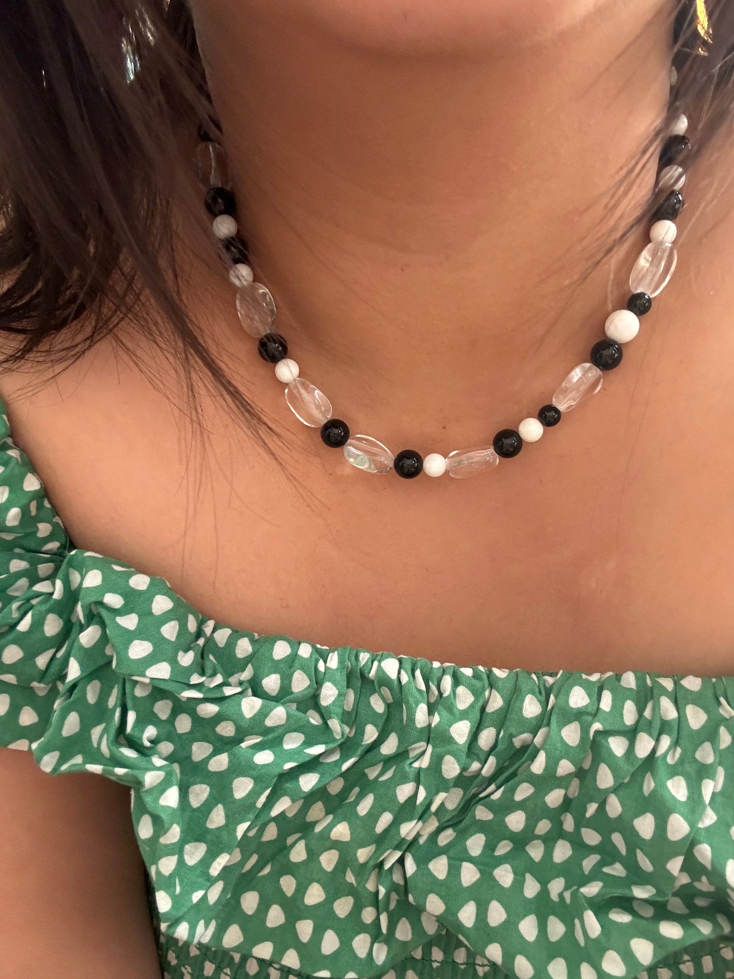 Summer Ice Ball Necklace