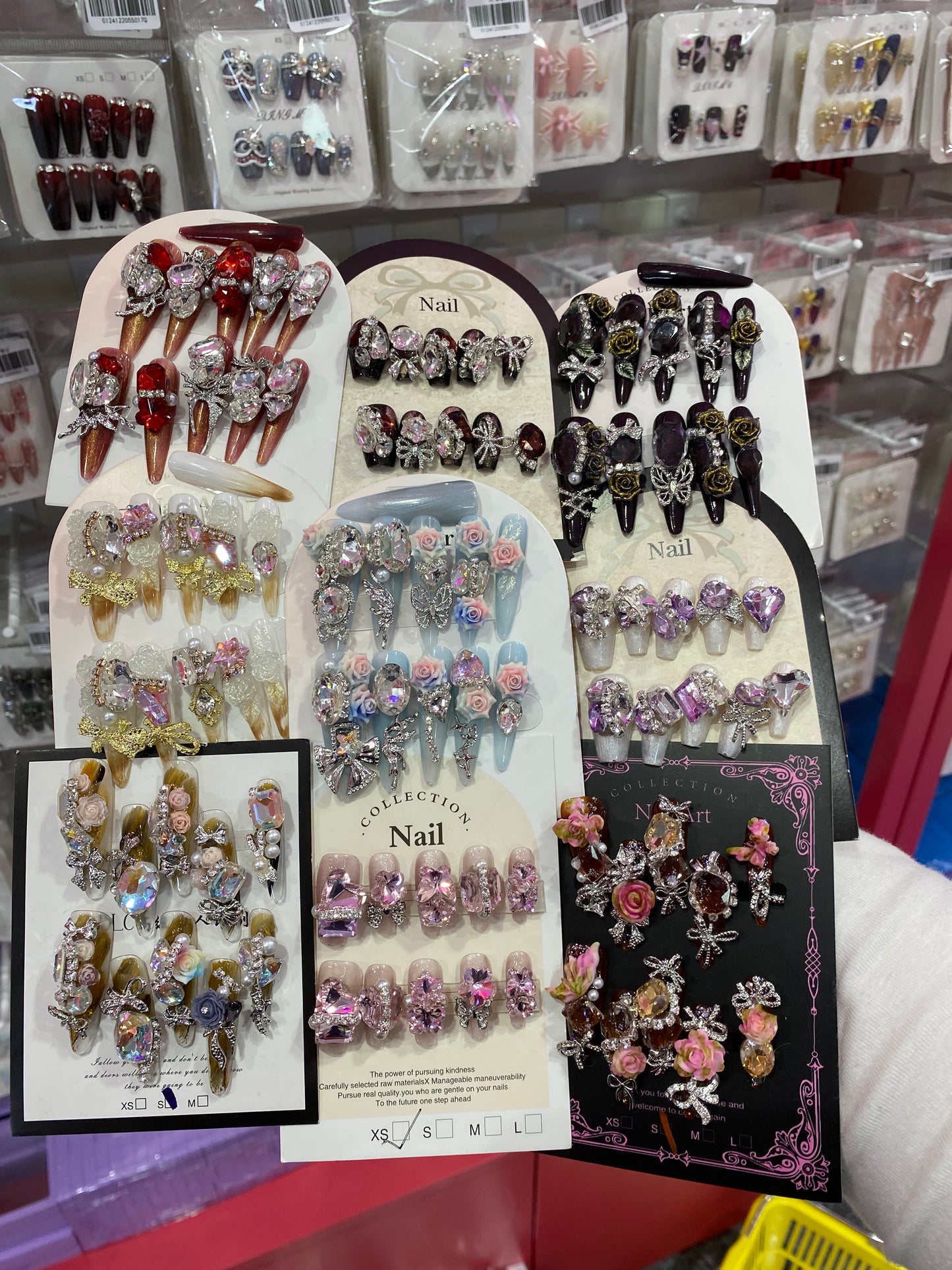 vintage press on nails wholesale