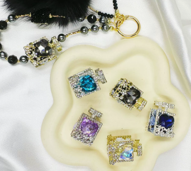 Perfume Bottle Beads - Premium DIY Phone Chain Materials for a Luxurious Look, Trendy Bestseller
