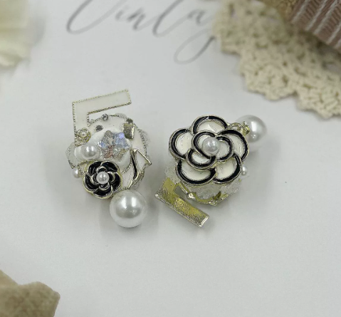 Fake Pearl 5-Letter Jewelry DIY Phone Chain High-End Vintage Style Bead