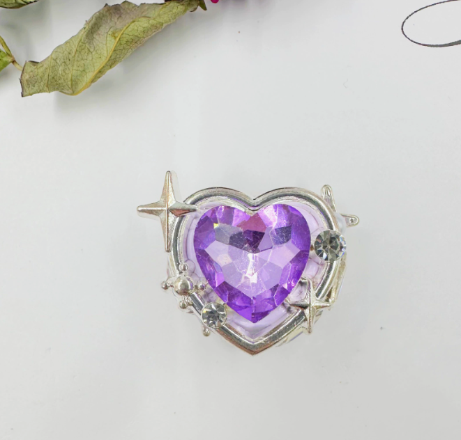 Handcrafted Heart-shaped Straight-Hole Beads - DIY Beads for Phone Chains, Heart Design
