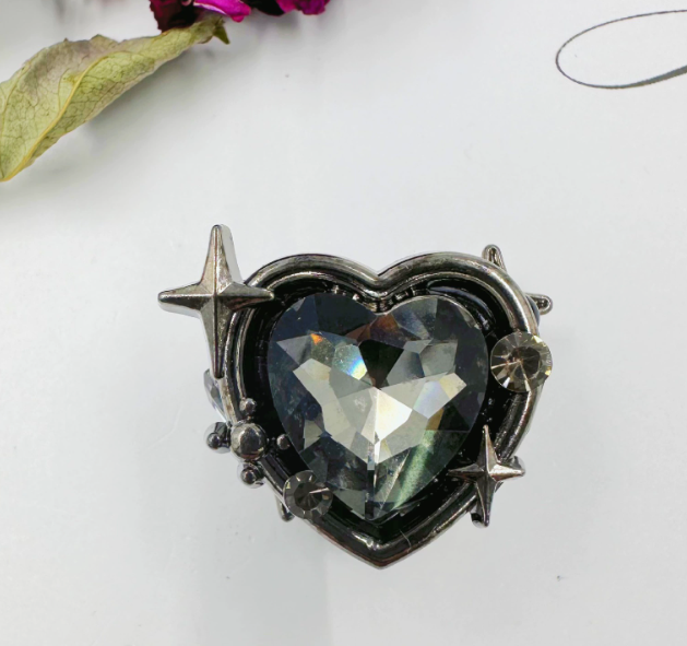 Handcrafted Heart-shaped Straight-Hole Beads - DIY Beads for Phone Chains, Heart Design