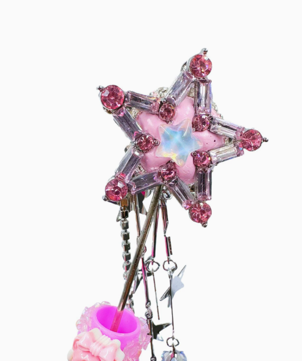 Alloy Star Tassel Pendant DIY Bead