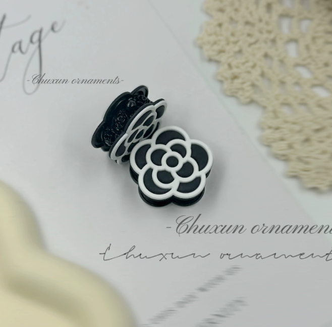 Alloy Camellia Bead DIY